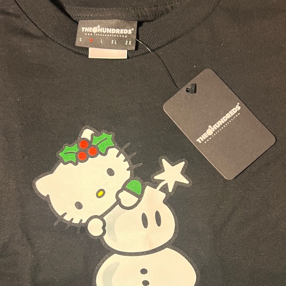Hello Kitty x The Hundreds Snowman Tee - Picture 6 of 7